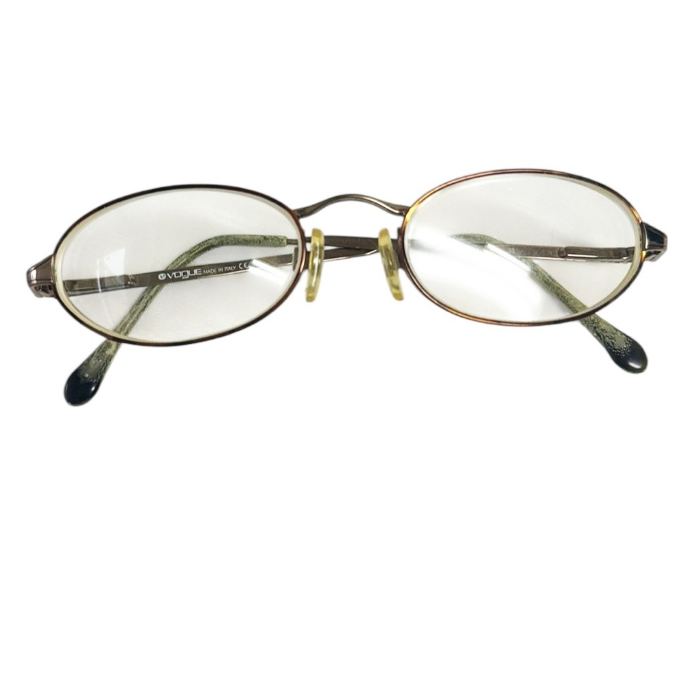 VOGUE Vintage Glasses Gold/Bronze Frames Prescription